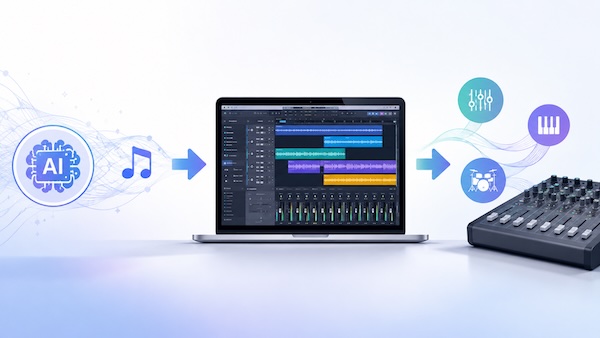 DAWとは？無料と有料の違いを初心者向けに解説｜AIで作った曲を編集する第一歩