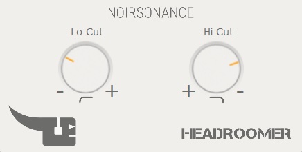 NoirSonance「Headroomer」ミックス前の下準備を効率化！制作中の不要な低域・高域を手軽に整理できる軽量チャンネルクリーンアッププラグイン｜DTMプラグインセール