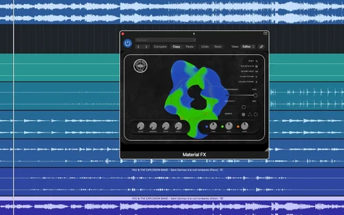 Fischer Music Club「Material FX Processor」スタッター・リバース・ディレイ・ピッチを組み合わせて、音に"物理的な力"を加えるクリエイティブエフェクトプラグイン|DTMプラグインセール