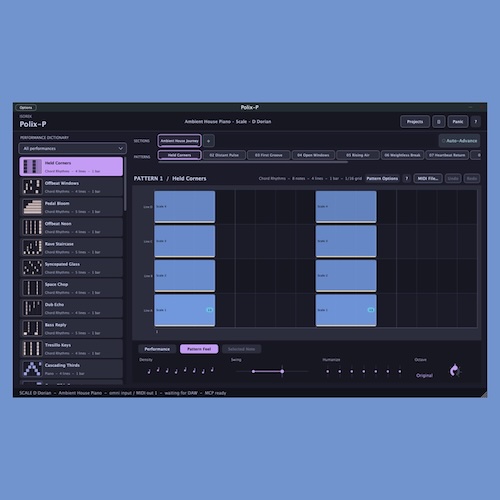 ISOREK「Polix-P」コードやスケールから本格的なポリフォニック演奏を自動生成できるMIDIパフォーマー｜DTMプラグインセール