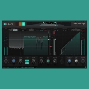 Solid State Logic「SSL X-Gate」不要な音だけを狙って正確に処理し、自然なゲートから大胆なダッキングまで自在にコントロールする高精度ゲートプラグイン｜DTMプラグインセール