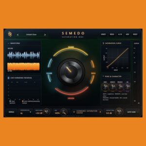 Semedo Audio「Semedo Saturation One」自然な倍音で温かみ・厚み・明瞭感を加えられるハーモニックサチュレーション｜DTMプラグインセール