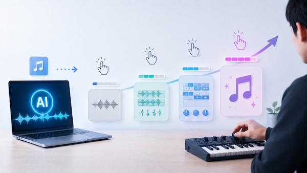 AIで作った曲が配信できない?AI音楽のルールと『自分の曲』にする方法【Suno, Udio】