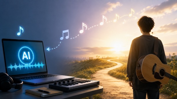 AIで作った曲が配信できない?AI音楽のルールと『自分の曲』にする方法【Suno, Udio】