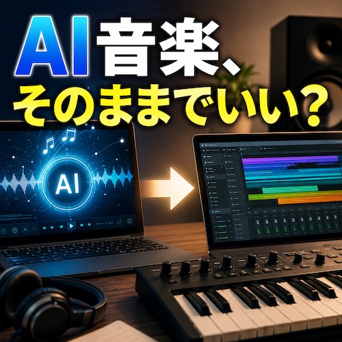 AIで作った曲が配信できない？AI音楽のルールと『自分の曲』にする方法【Suno, Udio】