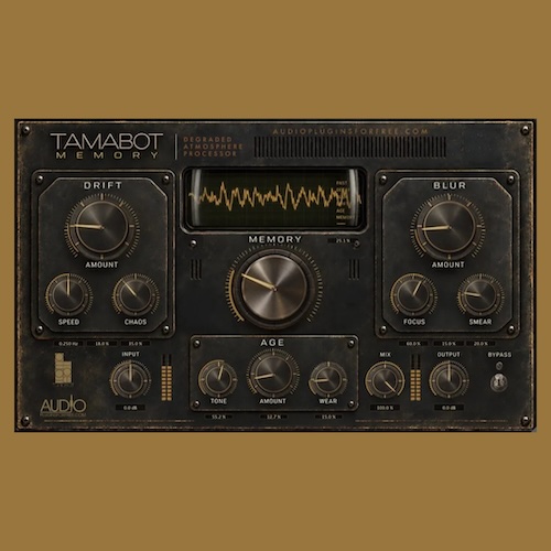 Tamabot「Memory」ピッチ・時間・音質を崩してLo-Fiやアンビエントの質感を作れる無料エフェクト｜DTMプラグインセール