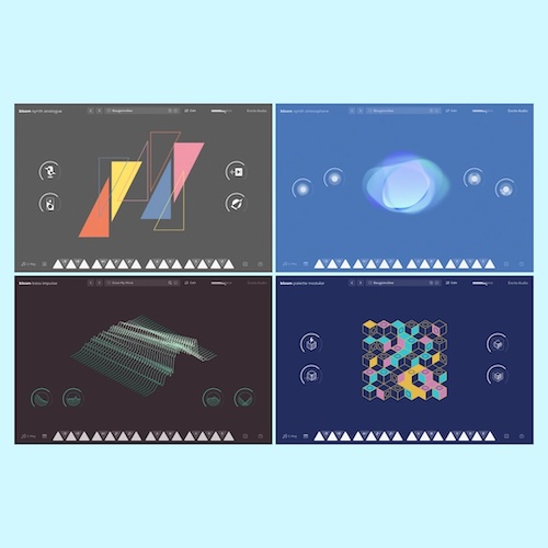 Excite Audio「Synth Month Bundle」ヴィンテージアナログシンセからアンビエント、モダンベース、モジュラーサウンドまで幅広く楽しめるBloomシリーズ4製品を収録したシンセバンドル｜DTMプラグインセール