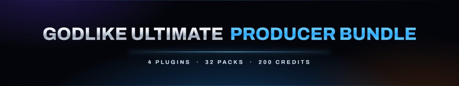 Godlike Loops「GODLIKE Ultimate Producer Bundle」4種類の高機能プラグインと32種類のサンプルパックを収録した、ヒップホップ・トラップ制作に役立つオールインワン音楽制作バンドル｜DTMプラグインセール