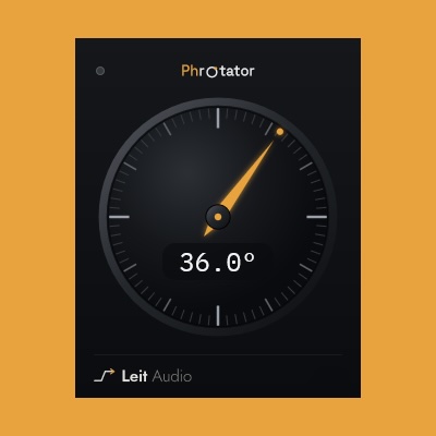 Leit Audio「Phrotator」マルチマイク録音の位相を0〜360°で細かく調整し、音のまとまりや定位を改善できるフェーズローテータープラグイン｜DTMプラグインセール