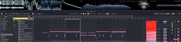 iFeature「AURA」DAWの画面上部に常駐して波形・スペクトラム・ラウドネスをリアルタイム表示できる無料オーディオビジュアライザー｜DTMプラグインセール