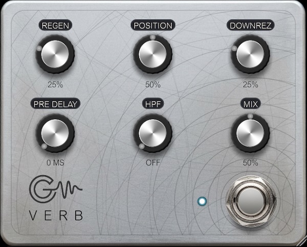 Air-G Audio「Air-G Verb Pedal」シンプルな操作で自然な奥行きと空間を演出できる、Airwindowsベースのホールリバーブプラグイン｜DTMプラグインセール