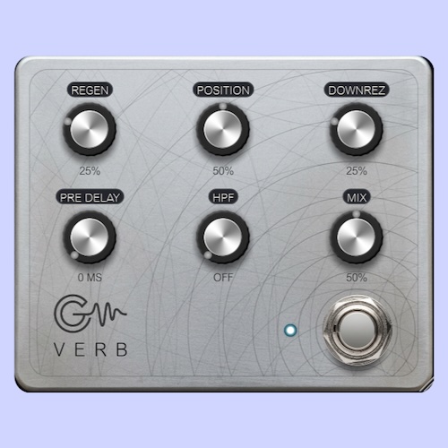 Air-G Audio「Air-G Verb Pedal」シンプルな操作で自然な奥行きと空間を演出できる、Airwindowsベースのホールリバーブプラグイン｜DTMプラグインセール