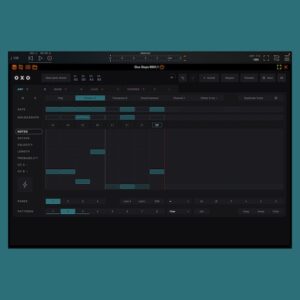 OXO Music「Oxo Steps」1つのコードからベース・コード・アルペジオなど複数のフレーズを生成し、コード変更だけで全体が連動するMIDIステップシーケンサー｜DTMプラグインセール