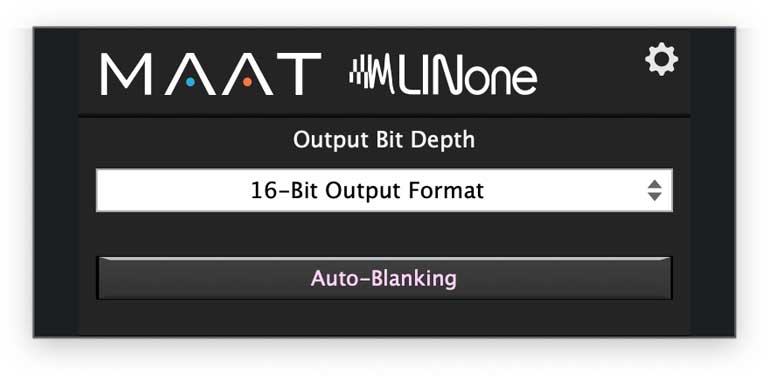 MAAT「LINone」16bit・24bitへのワード長削減と高精度ディザリングで、完成した音源をシンプルに仕上げられるマスタリングプラグイン｜DTMプラグインセール
