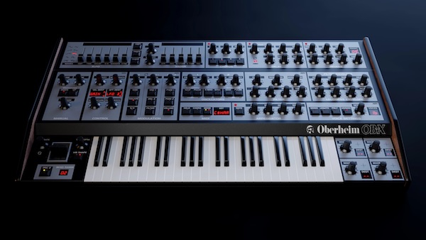 GForce「Oberheim OB-X」80年代を象徴する名機のトーンとキャラクターを継承し、X-ModifierやMacros、Arpeggiator、Chord Modeを追加した公式エンドース・ソフトシンセ｜DTMプラグインセール