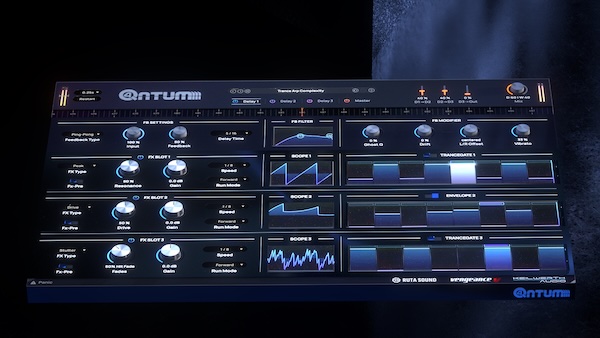 Vengeance Sound「Q4ntum」3つのディレイを重ね、各エンジンに最大3エフェクトを挿入!Master FX・Reverb・Limiterまで一体化し、レイヤー化されたディレイから複雑なSound Manglingまで作れる次世代マルチエフェクトプラグイン|DTMプラグインセール
