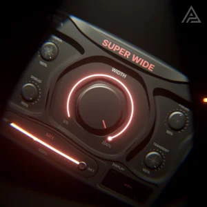 Pleatech Audio「SUPER WIDE」音を大きく広げてもモノラルで崩れにくいステレオ空間を作れるステレオイメージャープラグイン｜DTMプラグインセール
