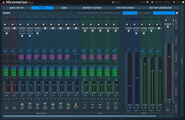 MeldaProduction「MDrummer」欲しいのはドラム音色ではなく、曲を理解してイントロ、グルーヴ、フィルまで演奏してくれるドラマー！リズム生成、演奏コントロール、サンプル解析、ドラムセット自動生成を融合した高機能バーチャルドラマー＆ドラムマシン｜DTMプラグインセール
