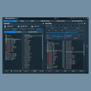 MeldaProduction「MDrummer」欲しいのはドラム音色ではなく、曲を理解してイントロ、グルーヴ、フィルまで演奏してくれるドラマー！リズム生成、演奏コントロール、サンプル解析、ドラムセット自動生成を融合した高機能バーチャルドラマー＆ドラムマシン｜DTMプラグインセール