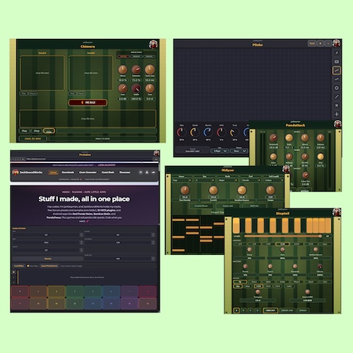 JackSoundWorks「My VST3 Plugins」シンセサイザー・リバーブ・ディレイ・コンプレッサー・MIDI生成ツールまで幅広く収録！22種類の無料VST3プラグインをまとめて使えるWindows向けプラグイン集｜DTMプラグインセール