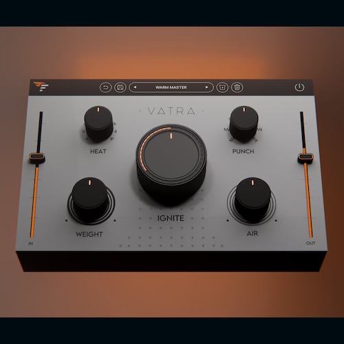 Flame Sound「VATRA」5つのノブだけでミックスを太く・温かく・迫力あるサウンドへ仕上げるミックスフィニッシャープラグイン｜DTMプラグインセール