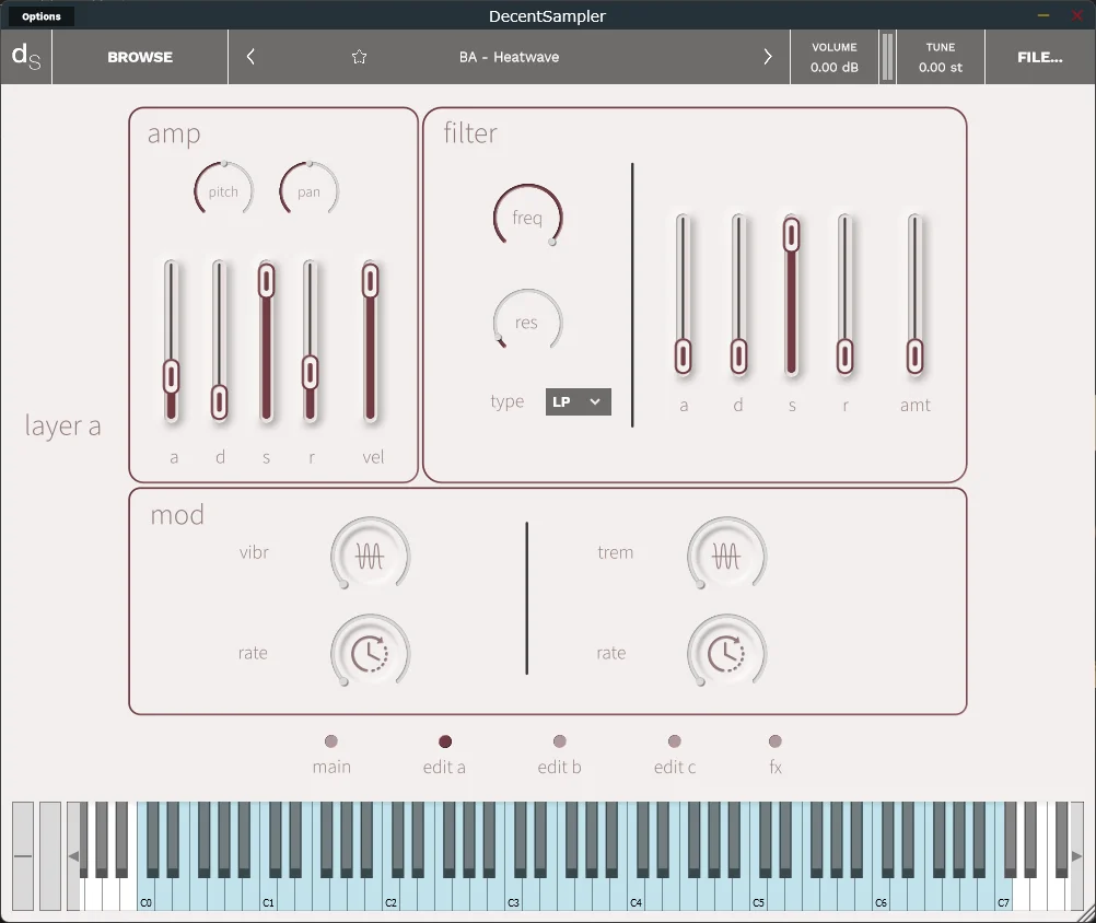 Decent Samples「overtone (Free Edition) 」ギターやベース、チェロの倍音を鍵盤全体で自由に演奏できる、Decent Sampler対応の幻想的な無料音源｜DTMプラグインセール