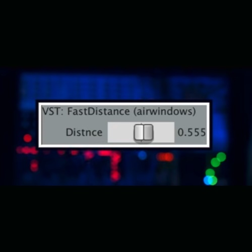 Airwindows「FastDistance」遠くで鳴っているような自然な距離感と空気感を超軽量処理で再現できるローパスフィルタープラグイン｜DTMプラグインセール