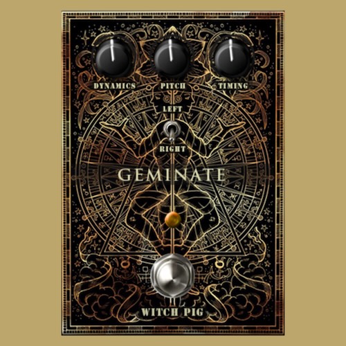 Witch Pig「Geminate」シングルトラックを自然なダブルトラッキング風サウンドに変え、音に厚み・広がり・ステレオ感を加えられる無料プラグイン｜DTMプラグインセール