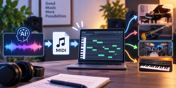 AI曲のステムをMIDIに変換する方法｜無料ツールで初心者でも簡単