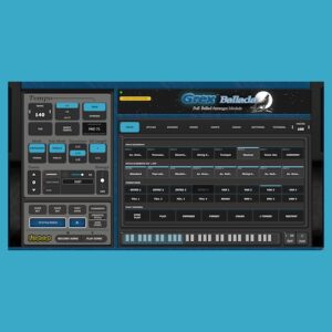 Fanan Team「Grex Ballada」90種類のバラードスタイルを収録し、コード演奏だけで本格的なバンド伴奏を実現できるDAW向けアレンジャープラグイン｜DTMプラグインセール