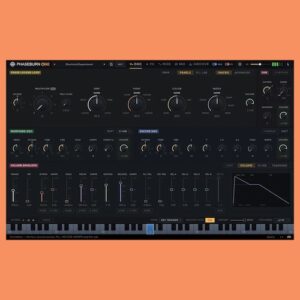 Phaseburn Music「Phaseburn One（Beta）」独自のPLLオシレーターと確率シーケンサーを搭載し、シンセ・エフェクト・MIDIシーケンサーとして活躍するグルーブシンセ｜DTMプラグインセール