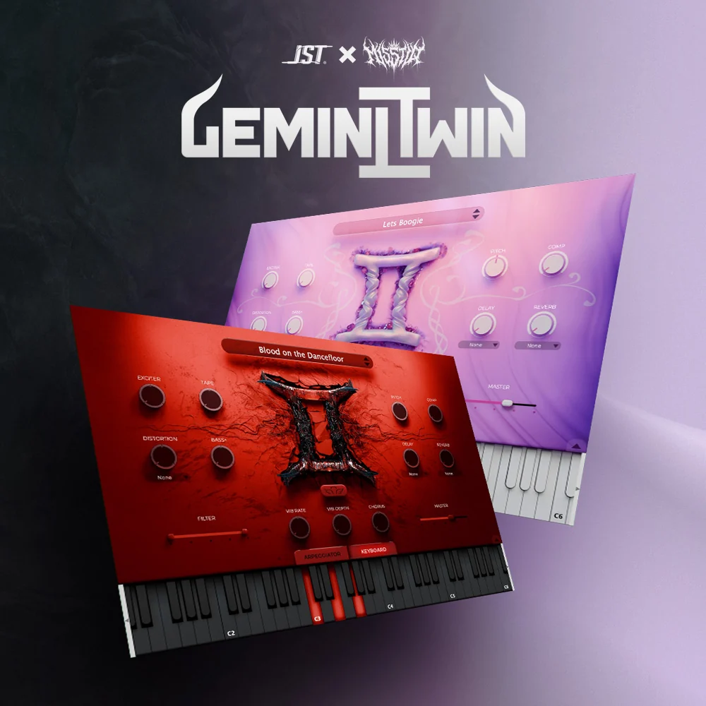 JST「Gemini Twin」LightとDarkの2つのサウンドを1つのプリセットで切り替えられるデュアルモード搭載バーチャルシンセサイザー｜DTMプラグインセール