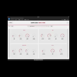Sampledex「Sampledex Indie Verb 2.0」ルームリバーブから壮大なアンビエントまで対応、FreezeやDuckingも搭載した高機能リバーブプラグイン｜DTMプラグインセール