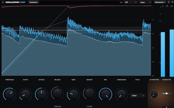 Signalwork Audio「Signalwork Audio Suite」EQ・Comp・De-Ess・Gate・Limitを収録し、複数トラックの編集も効率よく行えるミキシングプラグインスイート|DTMプラグインセール