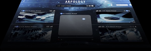 Sample Logic「Arpology Cinematic Dimensions」4つのサウンドコアを自由に組み合わせ、ランダマイズ機能やStep Animatorで無限のサウンドデザインを実現する高機能シネマティック音源|DTMプラグインセール