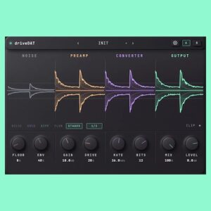 The Tone Foundry「driveDAT」DATレコーダーを限界までドライブしたような歪みやデジタル質感を再現できるサチュレーション＆デグラデーションプラグイン｜DTMプラグインセール