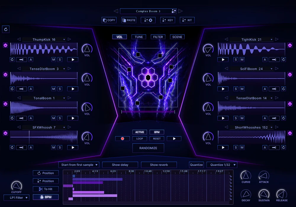 Keepforest「Devastator: Cyberpunk Pro」トレーラー級の重量感とインダストリアルな荒々しさを、Drum ...