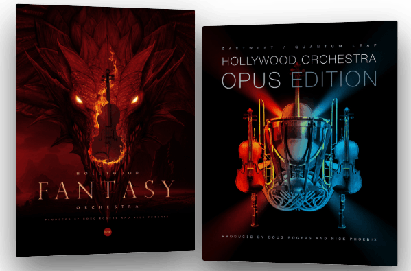 EastWest「Hollywood Orchestra Opus + Hollywood Fantasy Orchestra Bundle」ストリングス・ブラス・民族楽器・クワイアを網羅!映画音楽・ゲーム音楽・ファンタジー作品まで対応する本格オーケストラ音源バンドル|DTMプラグインセール