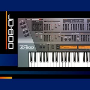 Roland「JD-800」プリセット中心だった90年代デジタルシンセの流れに逆らい、大量のノブとスライダーで「触って音を作る」楽しさを取り戻した名機の個性的なサウンドと操作感を現代のDAWへ再現した公式ソフトシンセ｜DTMプラグインセール
