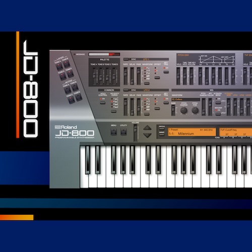 Roland「JD-800」プリセット中心だった90年代デジタルシンセの流れに逆らい、大量のノブとスライダーで「触って音を作る」楽しさを取り戻した名機の個性的なサウンドと操作感を現代のDAWへ再現した公式ソフトシンセ｜DTMプラグインセール