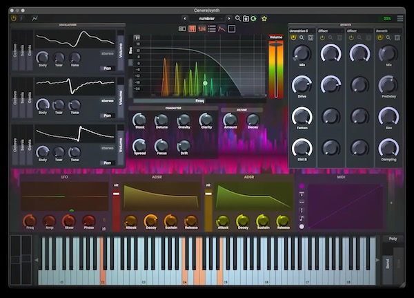 Stagecraft「Cenere」ヴィンテージアナログシンセの質感と最新ウェーブテーブル技術を融合した減算方式ソフトシンセ｜DTMプラグインセール