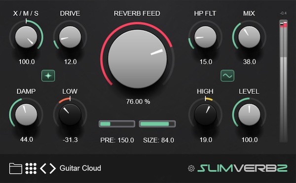 2B Played Music「SlimVerb 2」BloomやMotionを搭載し、自然な空間表現から壮大なアンビエントサウンドまで作れるリバーブプラグイン|DTMプラグインセール