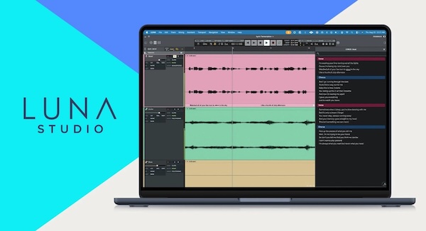 Universal Audio「LUNA Studio」思いついた瞬間の録音からAIによるStem分離・コード抽出、UADプラグインを使ったミックスまで1つの環境で完結する音楽制作DAW|DTMプラグインセール