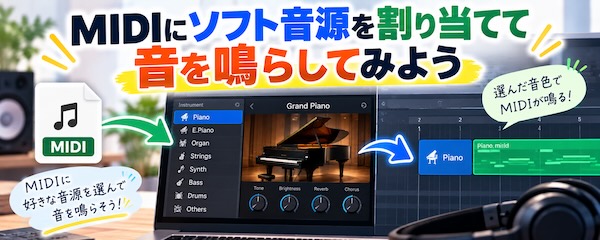 AI曲の音を好きな音源に差し替える方法｜MIDIを使って別の音で鳴らそう