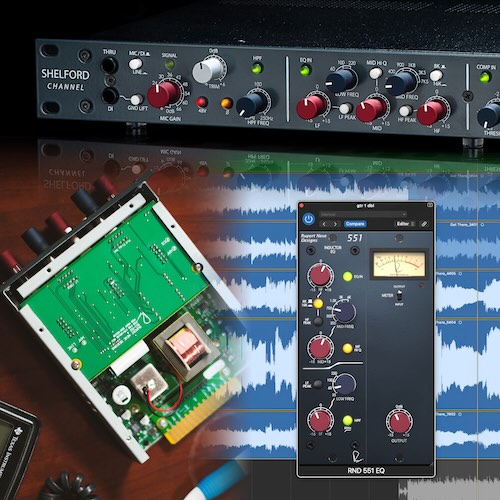 Rupert Neve Designs「551 Inductor EQ」太く力強いロー、音楽的なミッド、甘く滑らかなハイ!Shelford Channel譲りの3バンドEQとInductor、Transformer、Class-A Gain Blockを精密モデリングしたアナログEQプラグイン|DTMプラグインセール