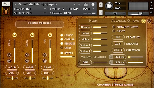 Strezov Sampling「Afflatus Chapter I Strings」コードを弾けば自動でDivisi、サステインペダルを踏めばセクション全体による厚くLushな響きへ！リアルな弦楽アンサンブルを自在に演奏できるオーケストラ音源｜DTMプラグインセール
