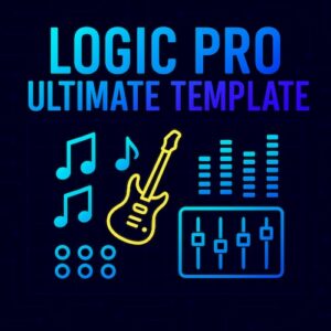 Cr8ive Audio「Logic Pro - Ultimate Template (Beginner)」作曲・ミックス・マスタリングまで効率化できる初心者向けLogic Proテンプレート｜DTMプラグインセール