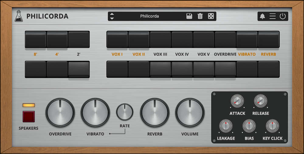 AudioThing「Philicorda」Top Octave Generatorをアルゴリズムで再現し、Spring Reverb、Speaker、Vibratoまで蘇らせたヴィンテージ・オルガンプラグイン|DTMプラグインセール