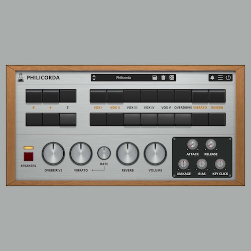 AudioThing「Philicorda」Top Octave Generatorをアルゴリズムで再現し、Spring Reverb、Speaker、Vibratoまで蘇らせたヴィンテージ・オルガンプラグイン|DTMプラグインセール