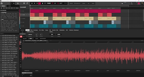 Analog Legends「GROOVE Production Suite」16種類のハードウェアモデリングサンプラーやAIサンプル生成、AIステム分離を搭載したスタンドアロン音楽制作ソフト|DTMプラグインセール